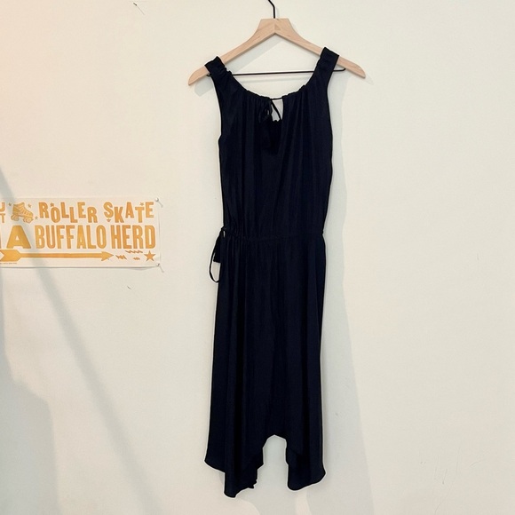 $395 CALYPSO ST BARTH Sarah Asymmetrical Relaxed Fit Modest Midi Dress - Picture 9 of 14
